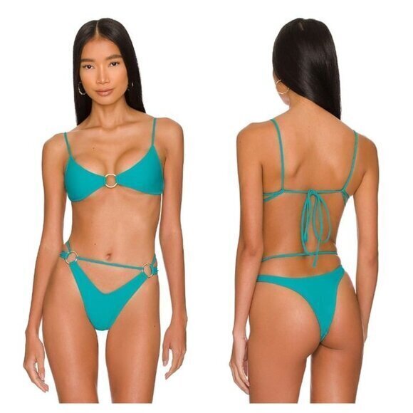 Lovers And Friends All The Fun Top And Bottom - Aquamarine
